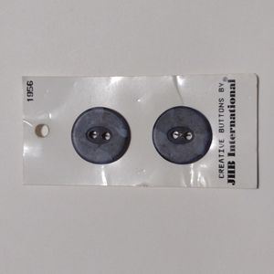 5/$15 Faded Blue Buttons JHB 1956